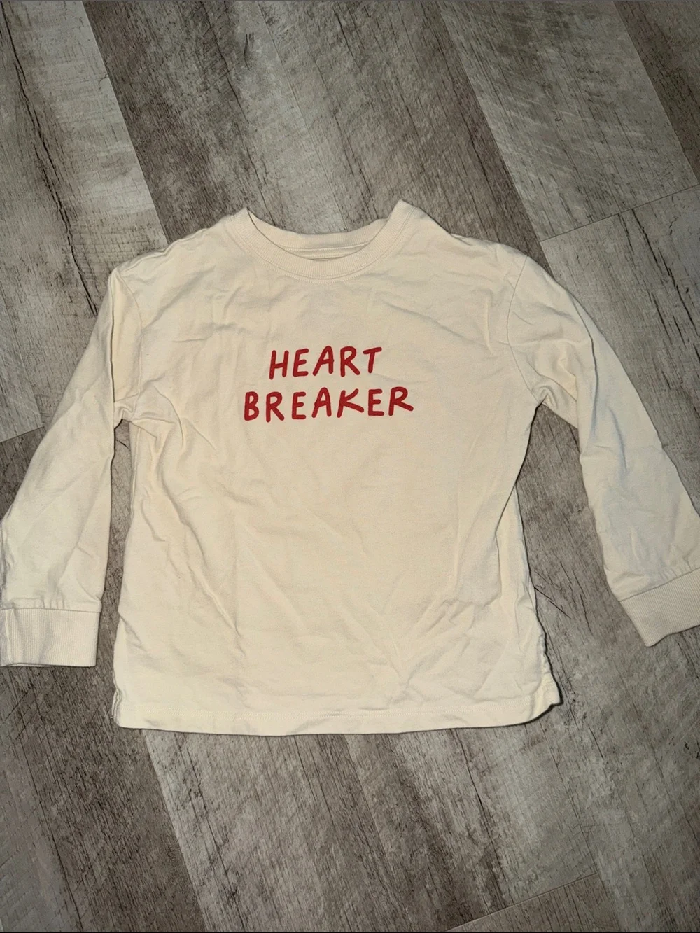 Little Co. by Lauren Conrad Long-Sleeve 'Heart Breaker' Tee